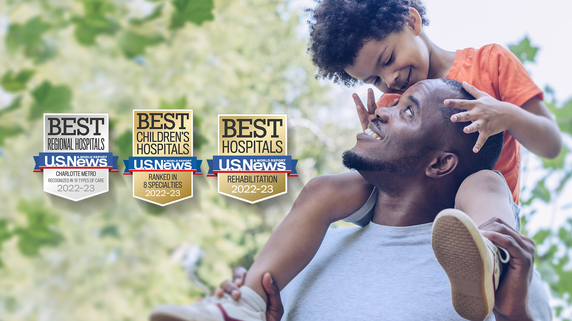 Featured image for “Atrium Health Earns Multiple U.S. News & World Report Honors Including Top Hospital in Charlotte and Best in Rehabilitation”