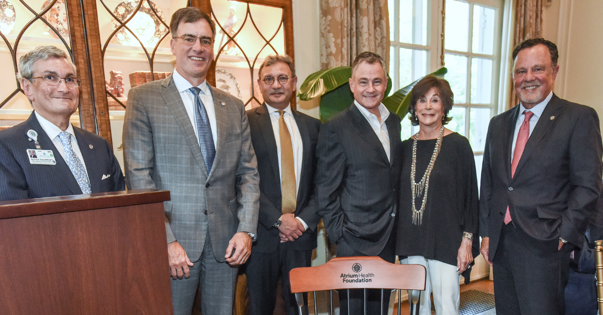 $1 Million Gift Establishes Distinguished Chair in Melanoma Research at Atrium Health Levine Cancer Institute